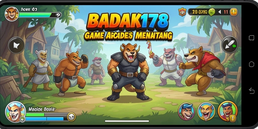 Tampilan antarmuka BADAK178 yang menarik dan mudah dinavigasi.