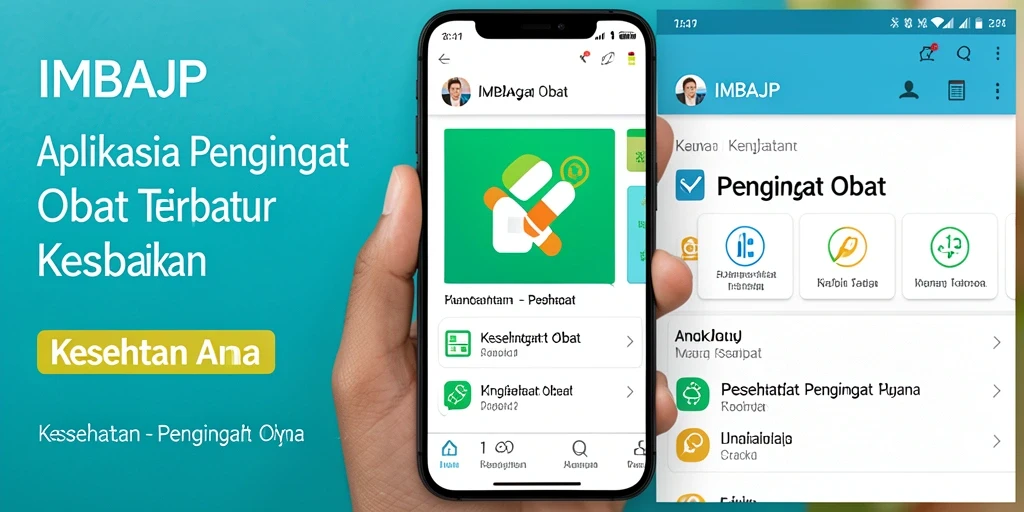 Tampilan antarmuka IMBAJP yang informatif dan menarik.