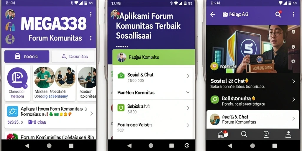 Tampilan antarmuka MEGA338 yang interaktif dan menarik.