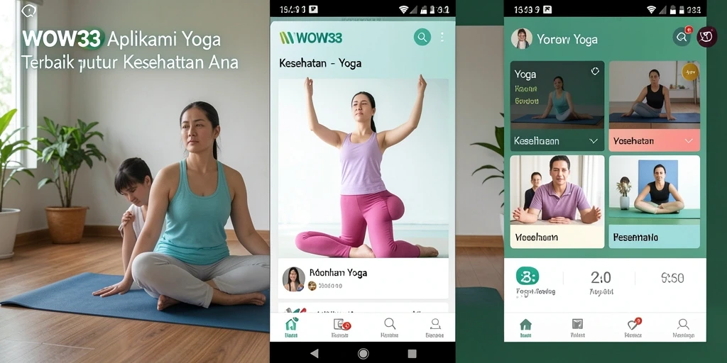 Antarmuka WOW33 yang intuitif dan ramah pengguna.